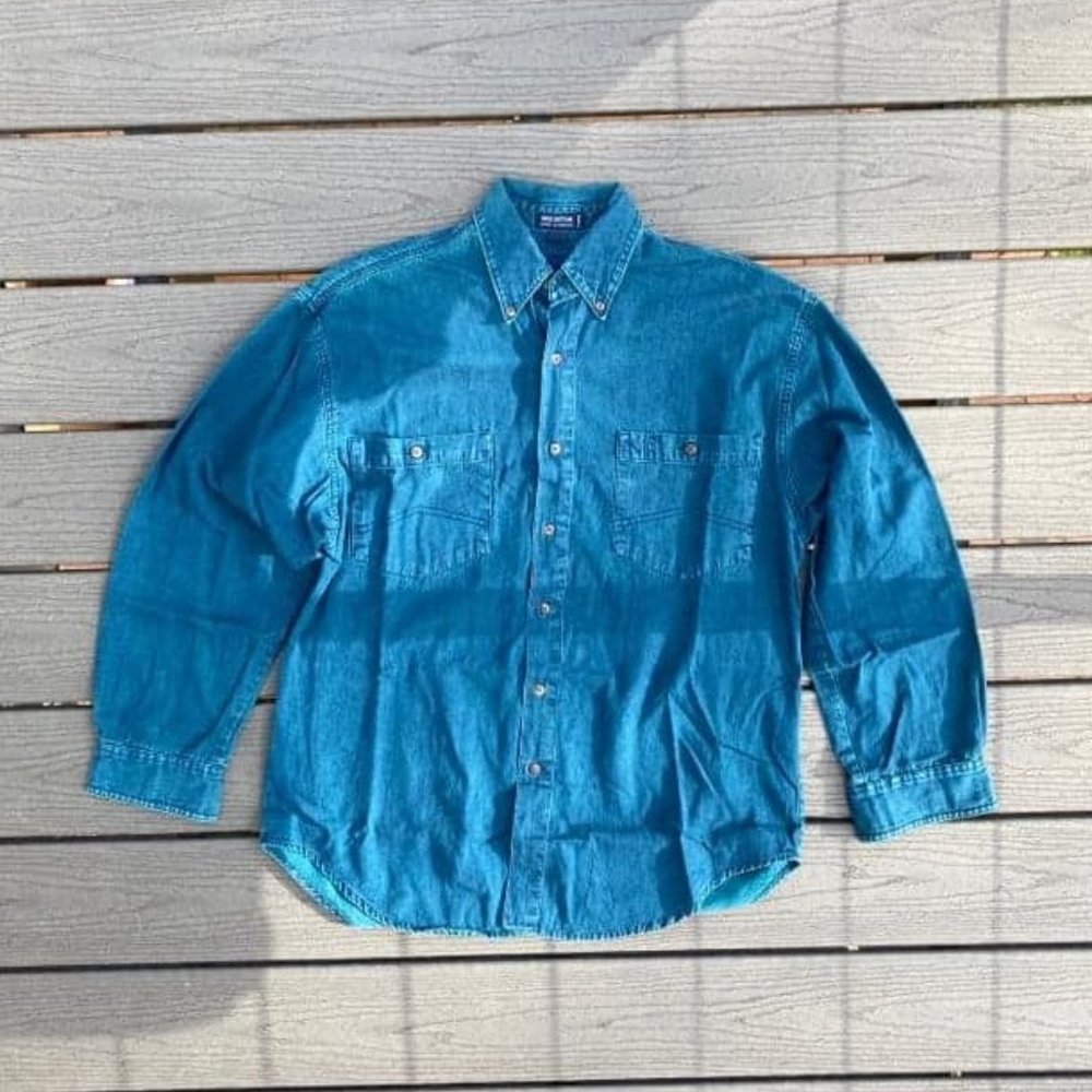 Blue Denim Shirt